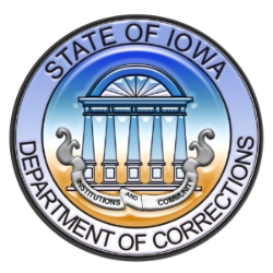 IOWA DOC COLOR LOGO MAGNET 