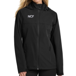 Port Authority Ladies Torrent Waterproof Jacket, Black (L) 
