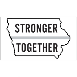 STRONGER TOGETHER WHITE MAGNET 