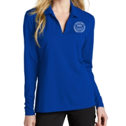 Nike Womens Dri-FIT Micro Pique 2.0 Long Sleeve Polo 